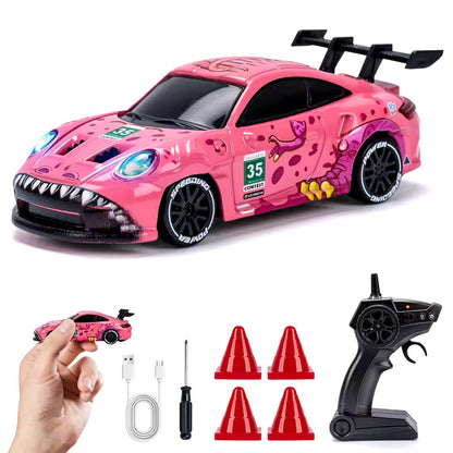 日本で大人気！1/64 ポルシェ ドリフトラジコン🏎️