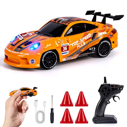 日本で大人気！1/64 ポルシェ ドリフトラジコン🏎️
